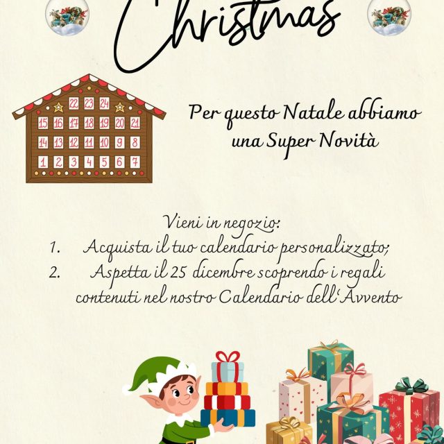 Il 1 dicembre si avvicina! Acquista il nostro calendario dell’avvento! Puoi scegliere tra due diverse tipologie: una per gli amanti dell’arte e l’altro per gli amanti dei bijoux 😍🎄