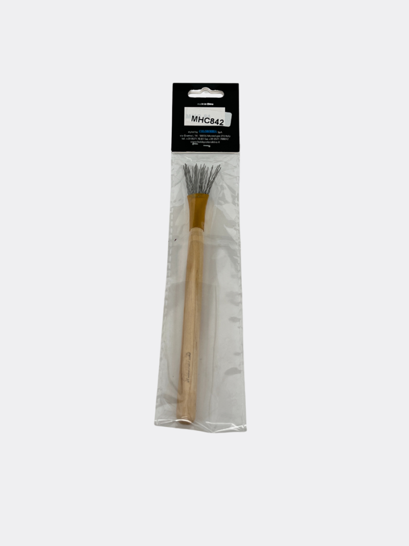 Spazzolino metallo morbido cm 18 (Colorobbia)