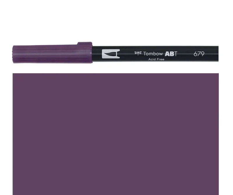 Tombow ABT (Tombow) - 679 dark plum