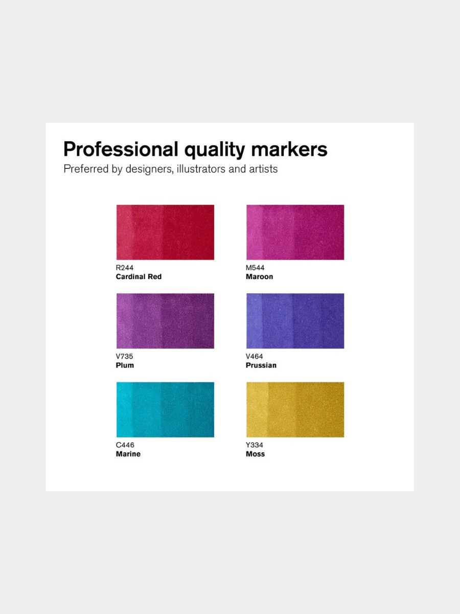 Promarker Set Rich Tones (Winsor & Newton) - immagine 2