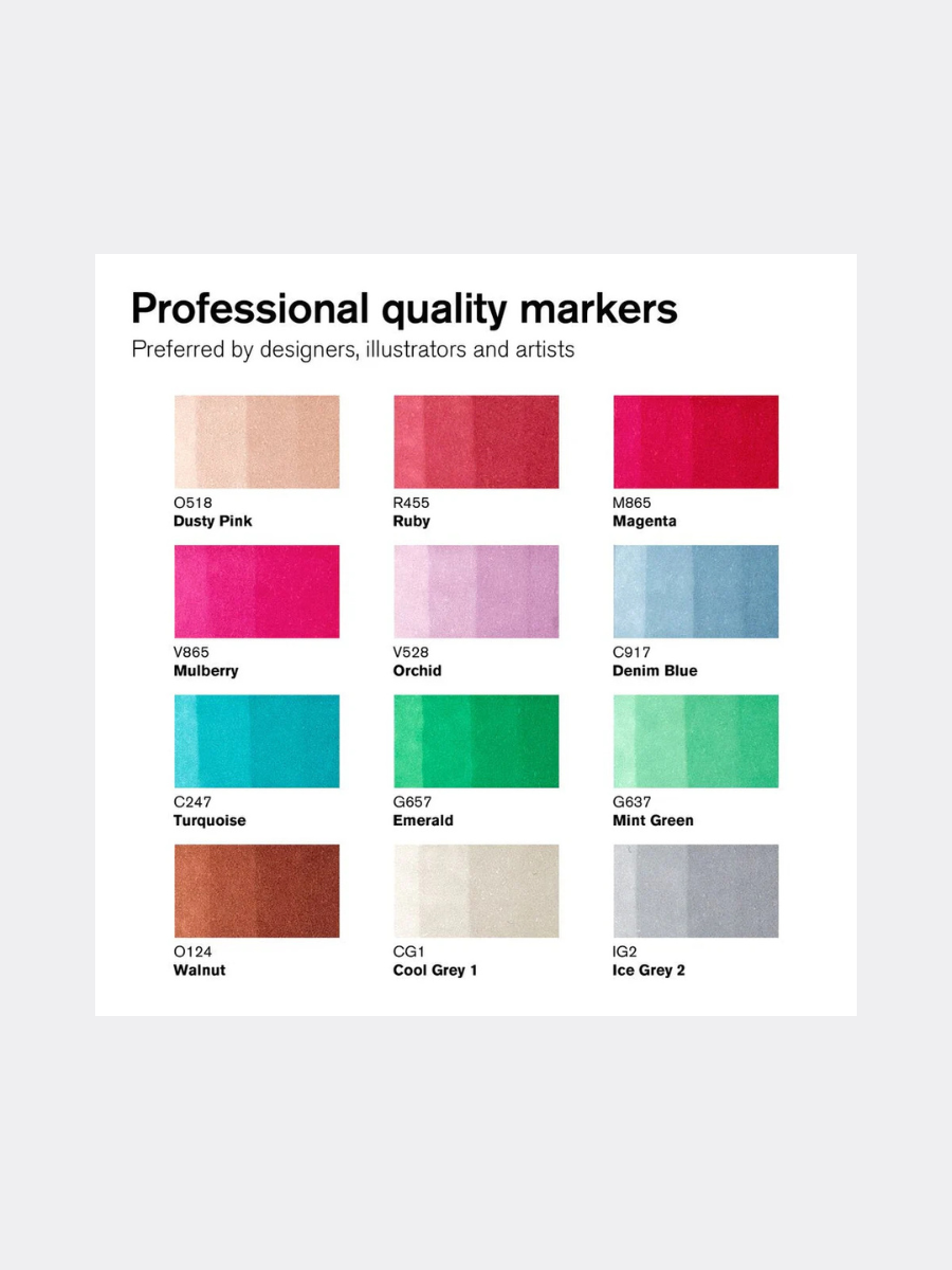 Promarker 12+1 Manga Chibi (Winsor & Newton) - immagine 2