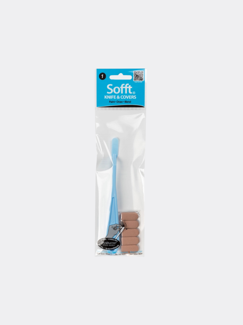 Sofft knife round, sfumino per pastelli